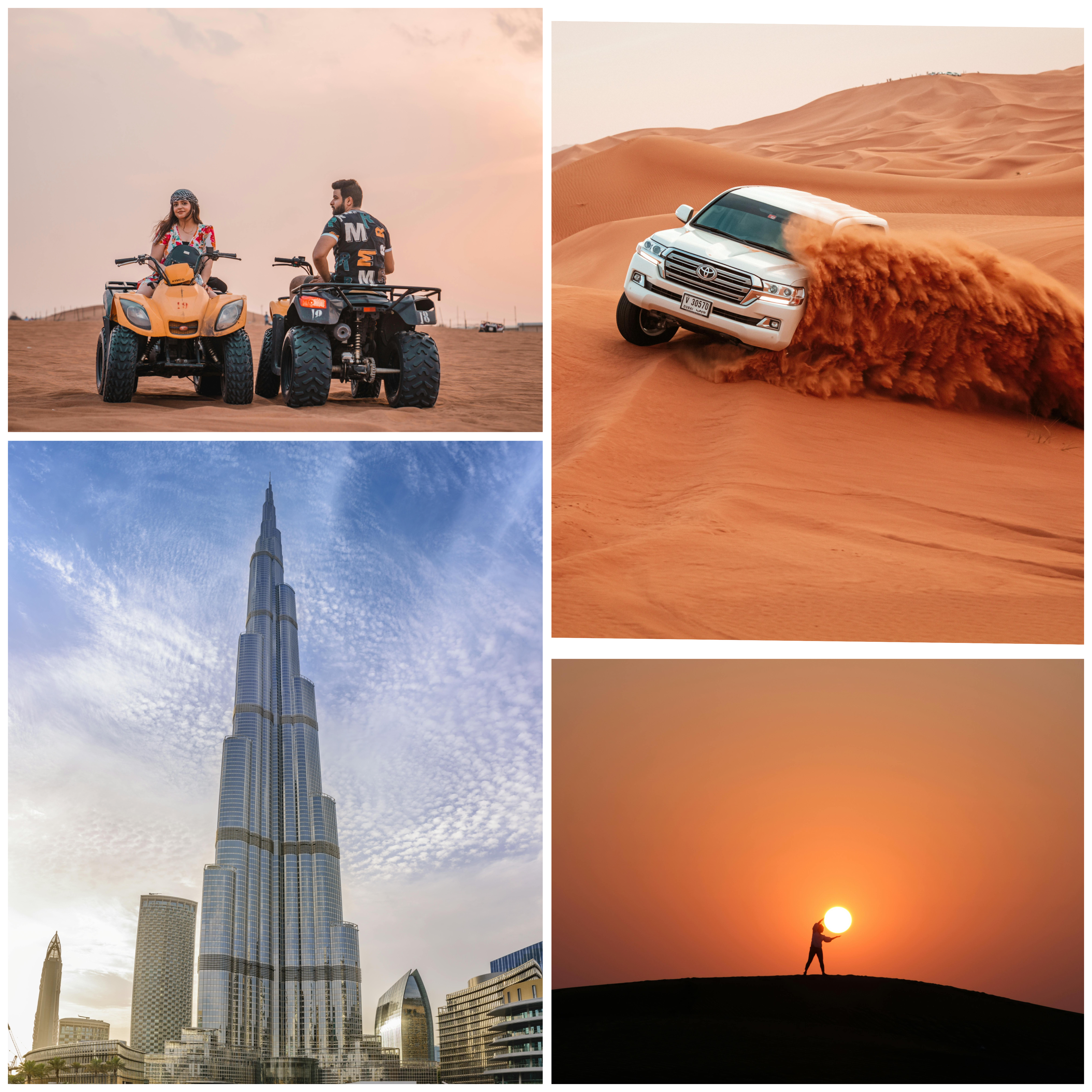 Dubai city tour + premium desert safari